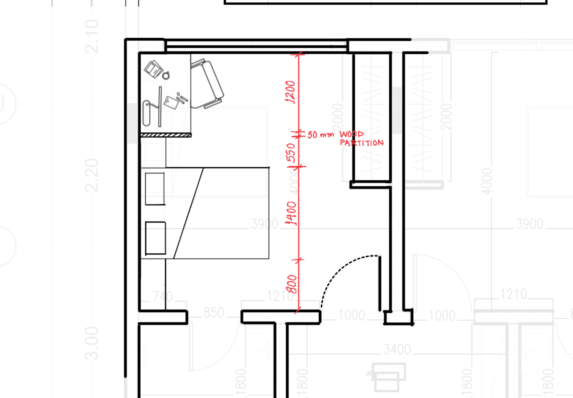 Reviewed floor plan
