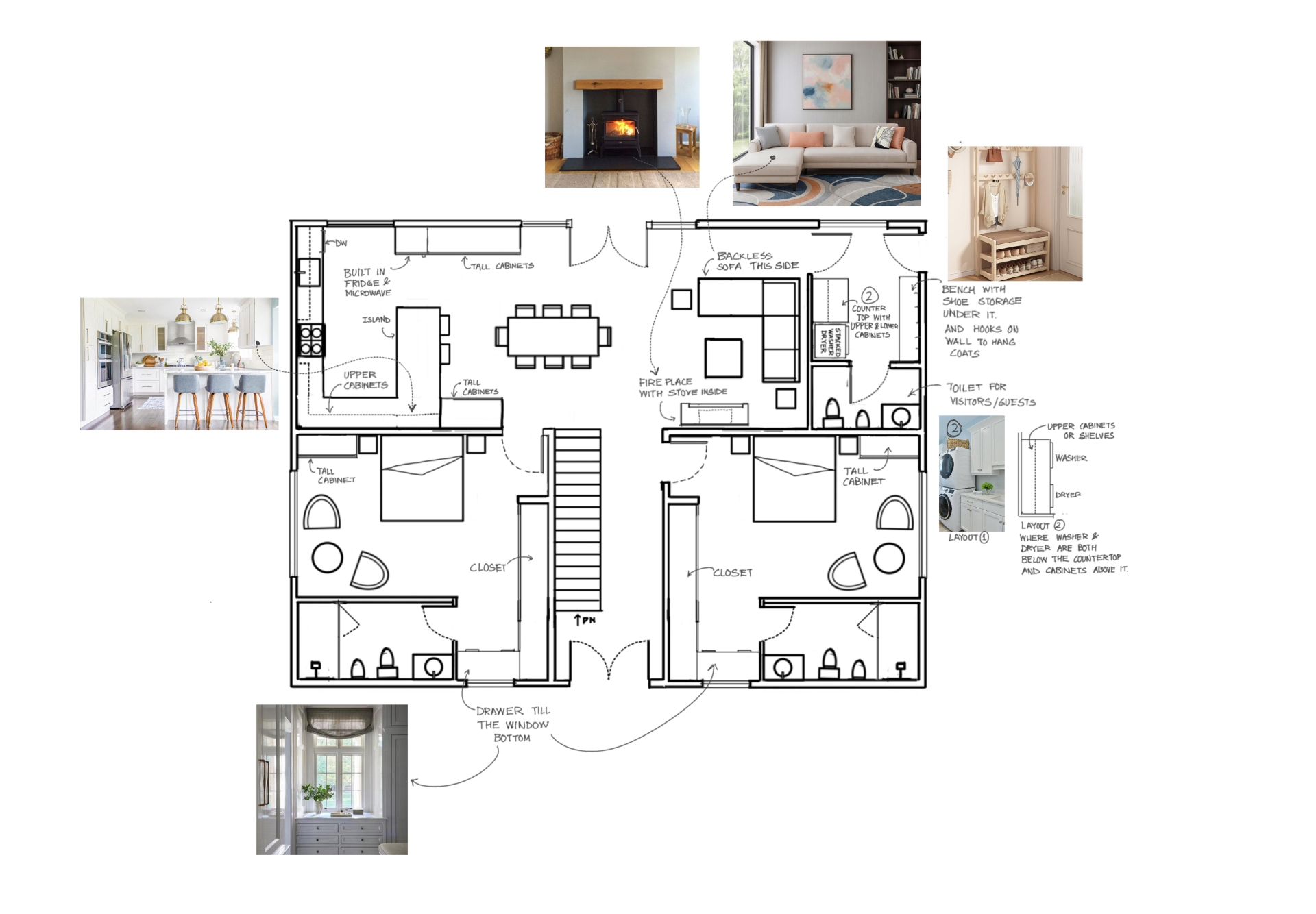 Reviewed floor plan