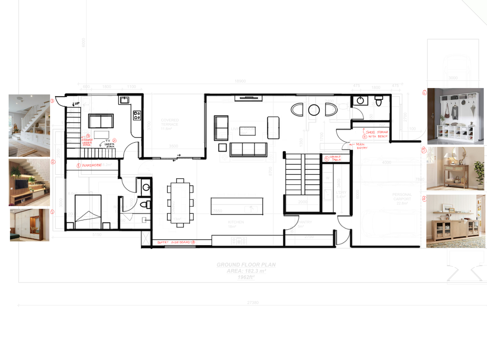 Reviewed floor plan