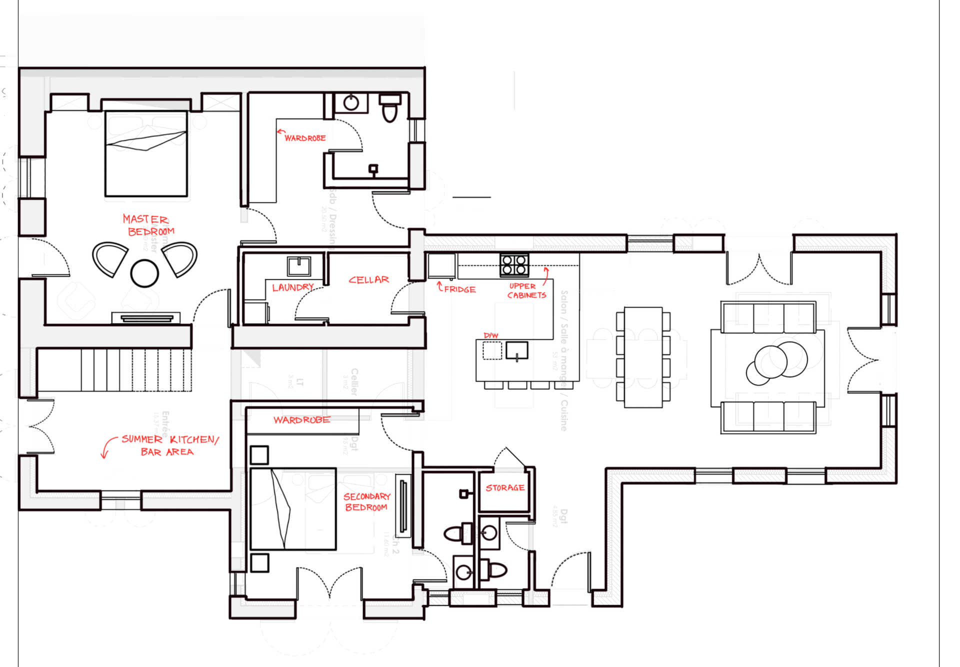 Reviewed floor plan