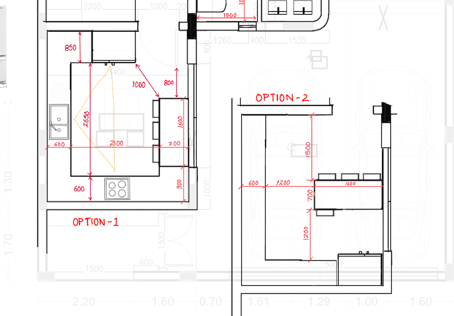 Reviewed floor plan